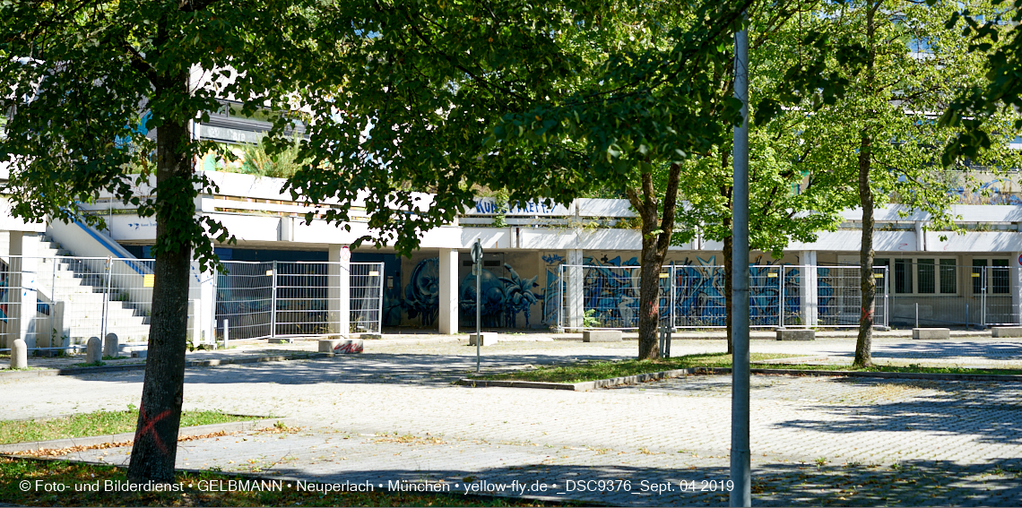 04.09.2019 - Einkaufs- und Wohnzentrum Quiddestraße in Neuperlach
